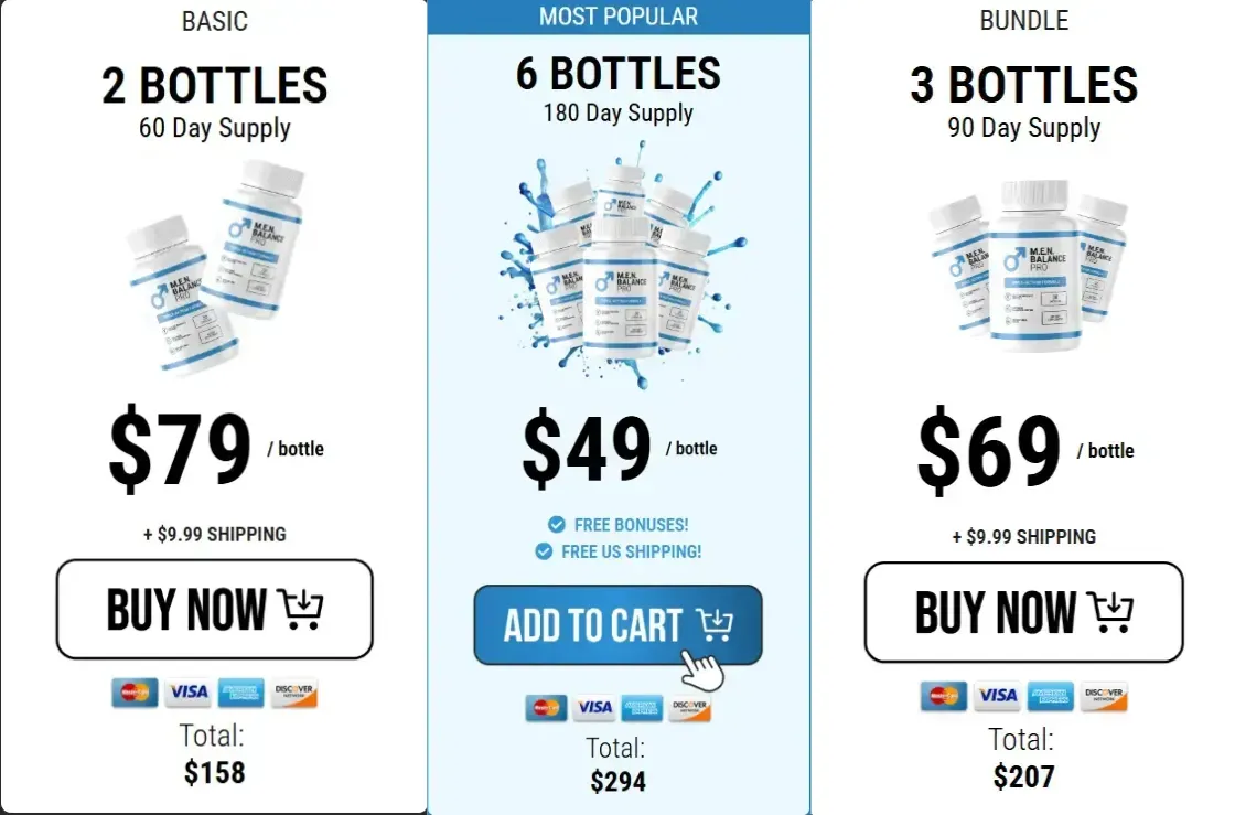 MEN Balance Pro price